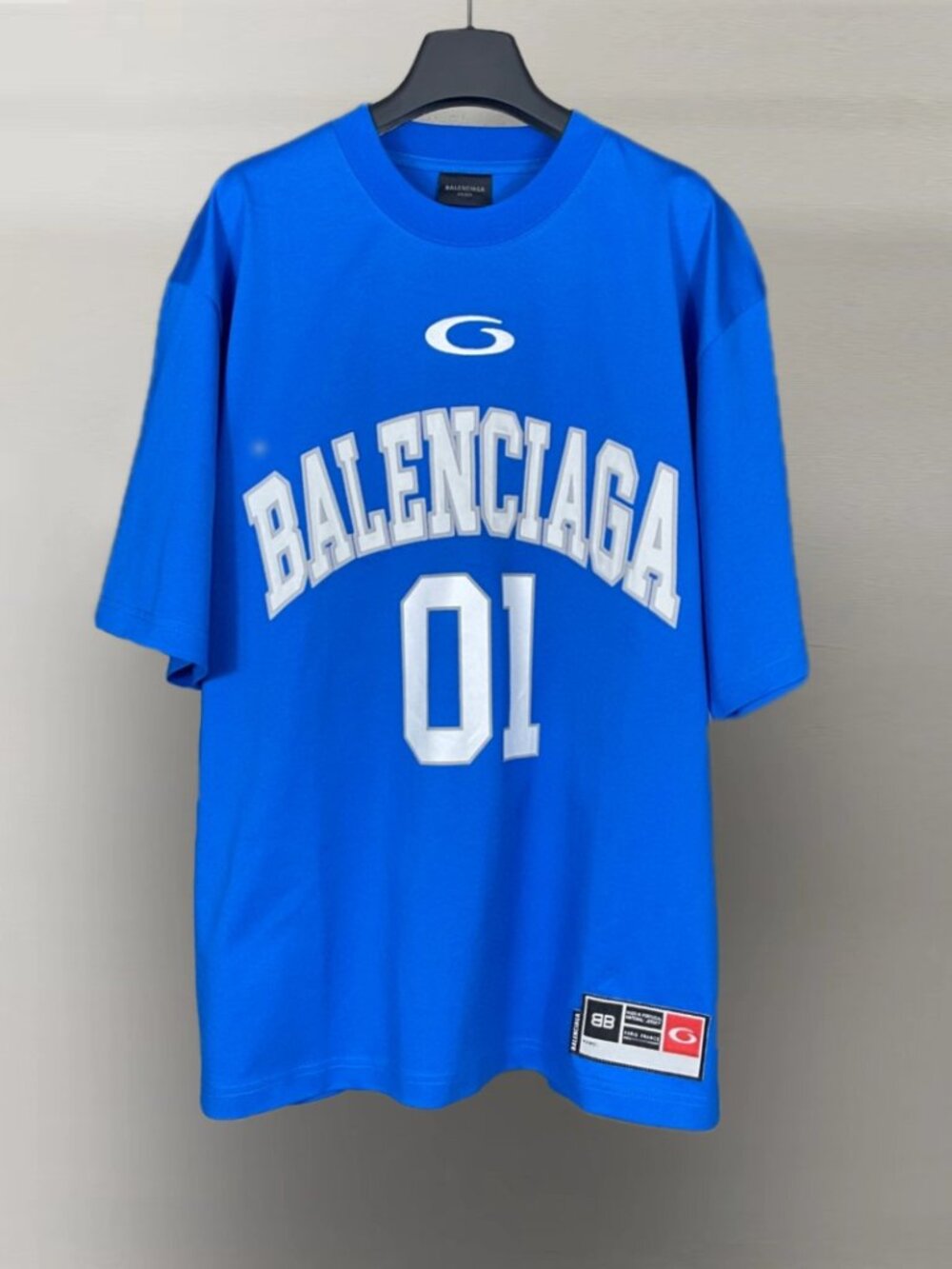 Classic Balenciaga Casual Short-Sleeve